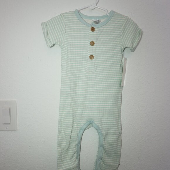 Baby Boys Long Leg Romper - Picture 2 of 10